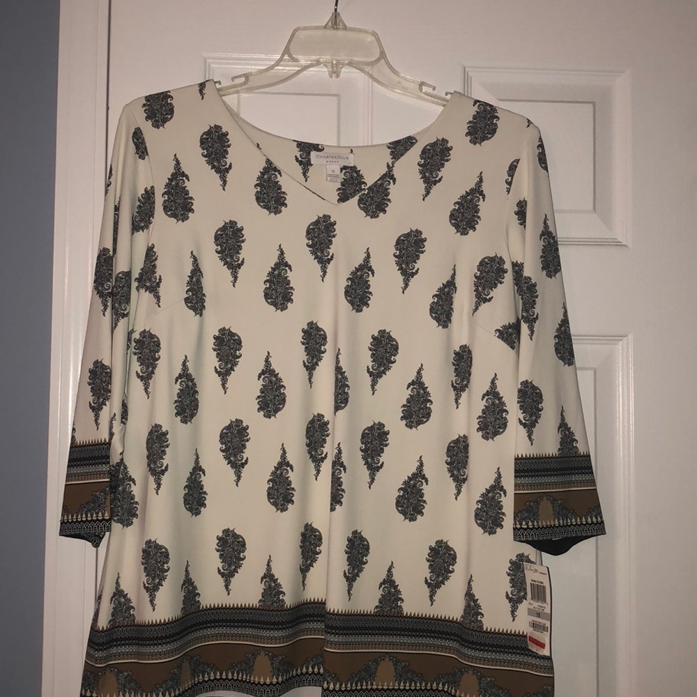 Charter Club top NWT